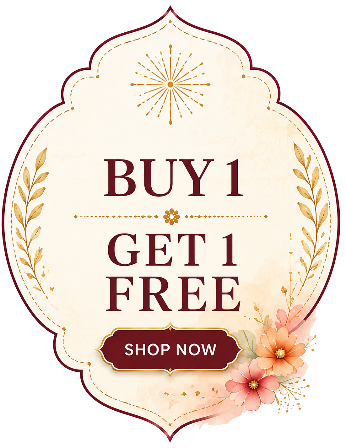 BUY 1 GET 1 FREE